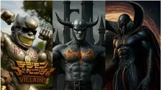 Digimon Adventure 01 Villains | Digimon in Real Life version