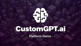 CustomGPT.ai Web App Demo 🚀
