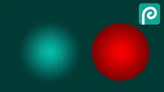 how to make a circle gradient in photopea