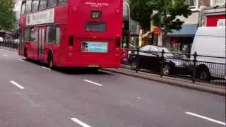 London United Route 27 VLE9 PG04WHM Myllennium Volvo B7TL Stamford Brook (V)