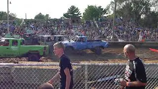 fullsize truck feature jim falls wi 2017 demo derby