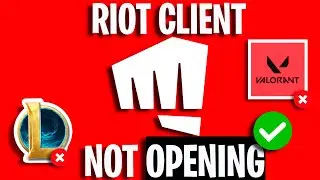 HOW To FIX Riot Client Not OPENING or LAUNCHING (quick and easy)