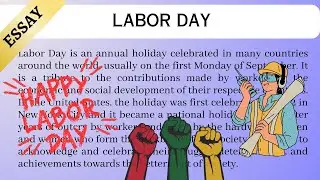 Essay on Labor Day 2023|Why do we celebrate labor day| Labor day essay in English