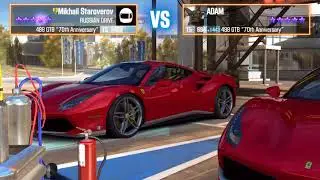 Ferrari 488 GTB &ldquo;70th Anniversary&rdquo; CSR2 event. Beating the last race. Opening lovely gold crate