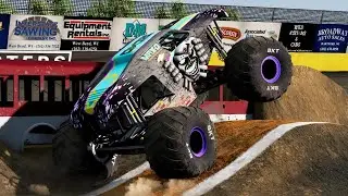 20 Truck Slinger Speedway Freestyle - BeamNG.Drive Monster Jam