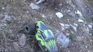 Крутой подъем на холм с MaxStone 10, часть 1