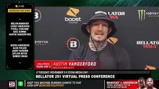 Austin Vanderford FULL Bellator 251 Virtual Media Press Conference