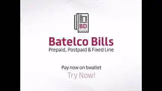 Pay Your Batelco bills Now From bwallet!