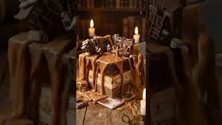Mini Ancient Library Trapped Inside a Jelly Cake 😱📚 | CutLume AI #oddlysatisfying