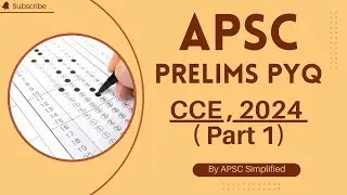 Подробное обсуждение вопросов предварительного экзамена APSC || APSC CCE, 24 предварительных экза...