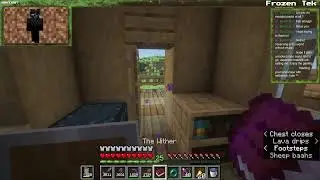 Bear SMP building a shop.