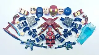 ASSEMBLE LEGO IRON MAN AND LEGO SWAT TEAM FORCE | LEGO MINIFIGURE