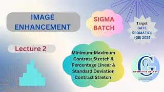 Gate GE 2026| Minimum-Maximum and Percentage Linear & Standard Deviation Contrast Stretching|