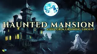 Haunted Mansion Halloween Ambience 👻 432Hz Grim Grinning Ghosts