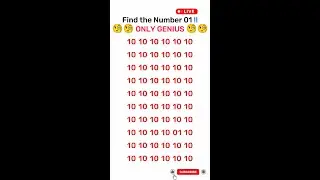 find the number 01 !!