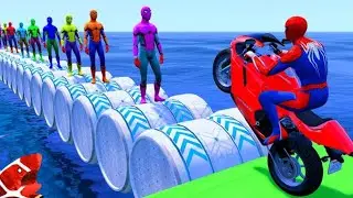 Spider-Man Rescue Batman vs Iron Man | Funny GTA 5 Superhero Battle with Venom