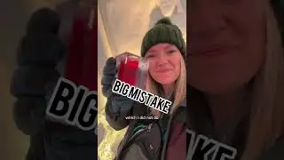 Сон в ледяном отеле с малышом (полное видео смотрите в IG @whereisbriggs)