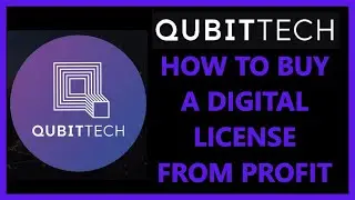 QubitTech How To Purchase a Digital License From Earnings & Withdraw