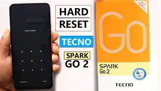 Hard Reset Tecno Spark Go 2 (KM4) Remove Screen Lock Without PC | Factory Reset Spark GO2