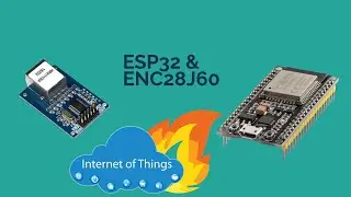 ESP32 ENC28J60 ETHERNET || MQTT BROKER