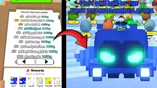 Today I Hatched One Of The FIRST TITANIC PIXEL DOMINUS ASTRA!