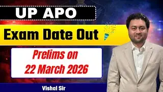 UP APO Prelims Date Out || UP APO 2025 || Bihar APO2026  || Study for Judicial Services