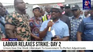 NLC TUC vs FG |Announcement Of Relaxation of Strike #controltv #labour #strike #nlc #tuc