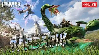 Solo vs Squad & paid 1v1 Rooms | Primewood Genesis #BGMI #TeluguGaming #livestream #GamingCommunity