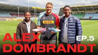 Twocustomisers customised rugby boots for ALEX DOMBRANDT with HARLEQUINS FOUNDATION | Ep.5