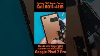 This fingerprint scanner is so frail! [GOOGLE PIXEL 7 PRO] | Sydney CBD Repair Centre #shorts