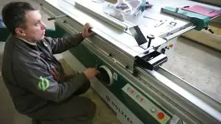 Пуско-наладка форматно-раскроечного станка HOLZTECHNIK. Часть 6 - Tekhno.pro