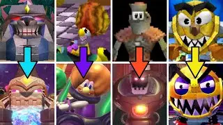 Pac-Man World RePac - All Bosses Comparison (Original vs Remake)