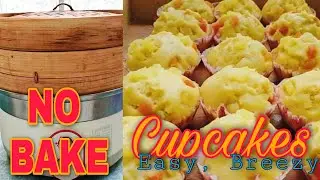 NO BAKE CUPCAKES WITHIN 5 MINUTES (PREP TIME)- Featuring Condensed Milk FRUITY CUPCAKES