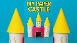 DIY Paper Castle 🏰 | Easy Craft for Kids | Paper Roll Crafts Idea