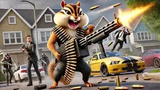 Squirrel Hero 3D Gun Master mobile gameplay | Moggi gaming