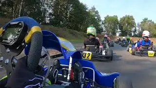 Chrono karting NK huge crash Rotax mini max