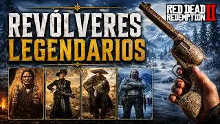 🎯 los PISTOLEROS LEGENDARIOS y obtén sus REVÓLVERES  | RED DEAD REDEMPTION 2 🎯