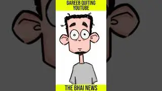 Gareeb QUITS YOUTUBE? | @Gareeboooo @Gareebooo QUITS? #shorts