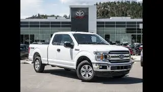 White Used 2020 Ford F-150 XLT Walkaround - Kelowna Toyota