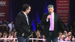 Ted Cruz and Sean Hannity at CPAC: 3/4/16