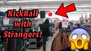 KICKBALL WITH STRANGERS INSIDE TARGET!!! *Funk Bros Inspired*