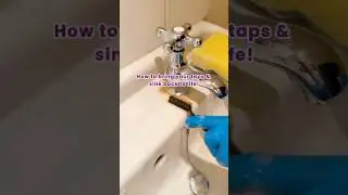 From stained to clean - Sink & Tap deep cleaning tip | Mary Moppins