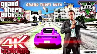 GTA 5 | MICHAEL VS POLICE RESCUE MISSION | 4K Game Play | GTA V 