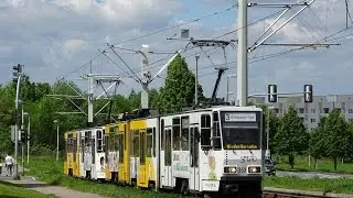 Mitfahrt im Tatra KT4DMC der Gerarer Verkehrsbetriebe