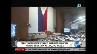 Senate opposition praises improved economy making PH best in ASEAN, 2nd in Asia
