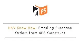 4PS Know How: Emailing Purchase Orders From 4PS Construct