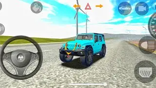 Modified Indian Mahindra Thar Rox ⚡🚘 Car Games 🚘 : ( Gadi Wala Cartoon ) Gameplay video part - 12
