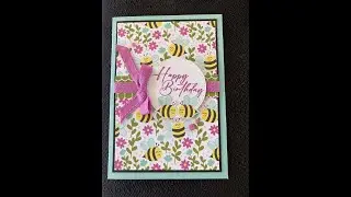 Cute As Can Bee Designer Series Paper