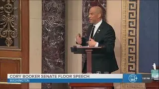 Cory Booker talks about road trip with John Lewis to see Jimmy Carter teach Sunday School