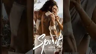 Spirit first poster Sandeep Reddy Vanga Prabhas Spitit Movie